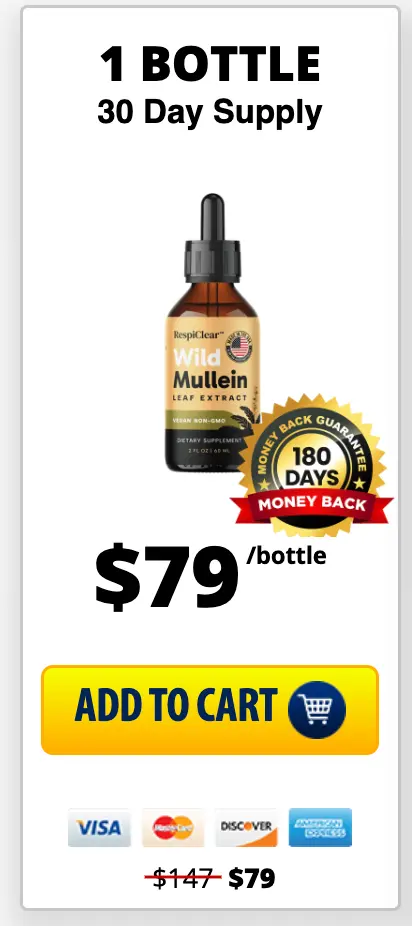 RespiClear 1 bottle pricing