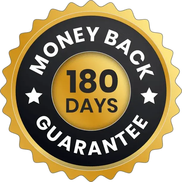 RespiClear 180 days money back guarantee
